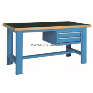 重型工作臺高分子桌板帶兩吊抽，GF1500-B，GF1800-B，GF2000-B
