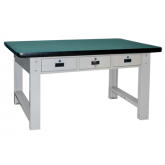 重型工作臺帶三橫抽(臺面厚50mm)，1800×750×800